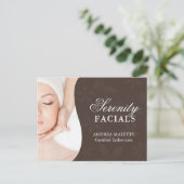 Taille de la carte postale du certificat-cadeau sp (Debout devant)