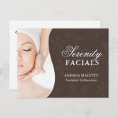 Taille de la carte postale du certificat-cadeau sp (Devant / Derrière)