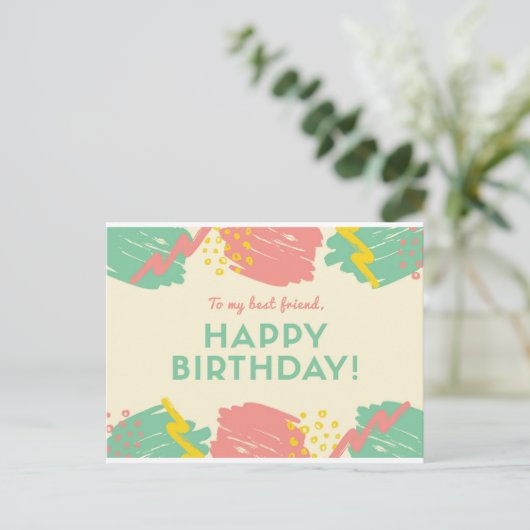 Taille de la carte postale : Standard, 3,5 (Debout devant)