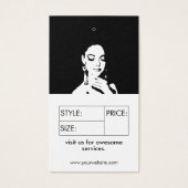 Taille de l'entreprise Étiquette Vêtements Prix Ha (Devant)