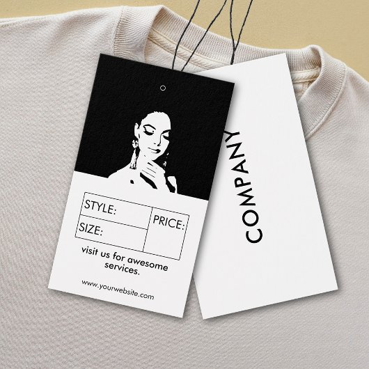 Taille de l'entreprise Étiquette Vêtements Prix Ha