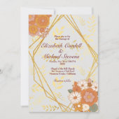 Taille du faire-part de mariage : 5"x7", papier :  (Devant)