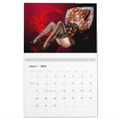 TAILLE ÉNORME de calendrier de Pin- de Rio d'Al - (Mar 2026)