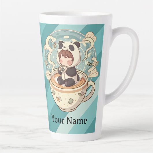 Taille Mug Cozy Panda 17oz (Droite)