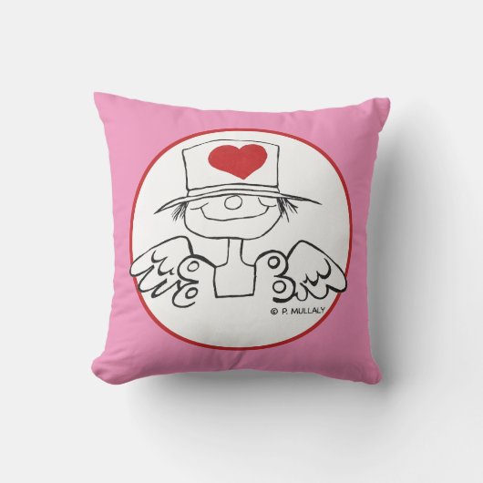 Taille originale "Heart Fairy" Coussin personnalis (Recto)