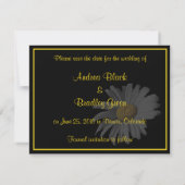 Taille personnalisable Enregistrer la carte de dat (Dos)