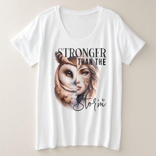 Taille Plus -T-shirt (Design devant)