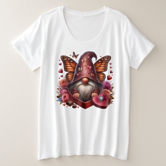 Taille Plus -T-shirt (Design devant)