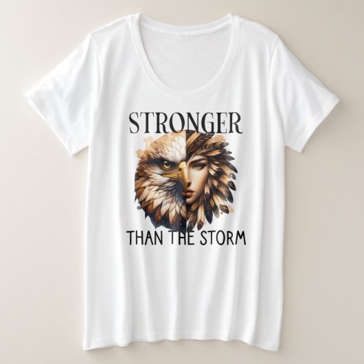 Taille Plus -T-shirt (Design devant)