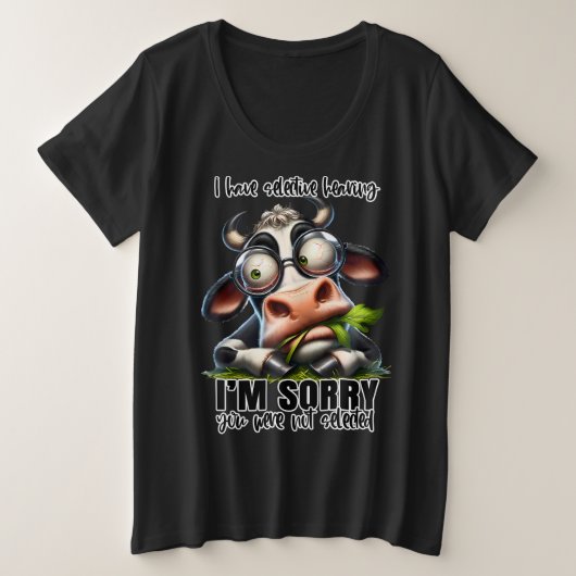 Taille Plus -T-shirt (Design devant)
