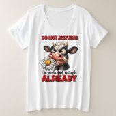 Taille Plus -T-shirt (Design devant)