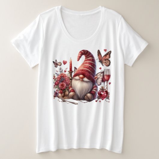 Taille Plus -T-shirt (Design devant)