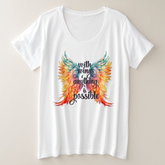 Taille Plus -T-shirt (Design devant)