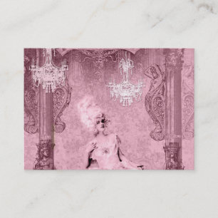 Taille potelée de délabrement de carte de visite