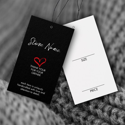 Taille simple Vêtements pendage Afficher les étiqu