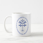 Taille standard Bleu Simon's Rock Seal Mug (Gauche)