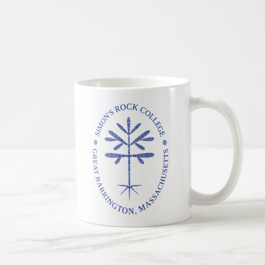 Taille standard Bleu Simon's Rock Seal Mug (Droite)