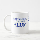 Taille standard "SRC Alum" Mug avec agrafage bleu (Gauche)