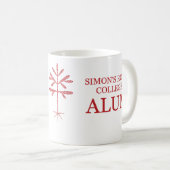 Taille standard "SRC Alum" Mug avec molette rouge (Devant droit)