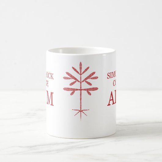 Taille standard "SRC Alum" Mug avec molette rouge (Centre)