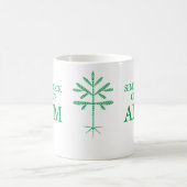 Taille standard "SRC Alum" Mug avec Sapling vert (Centre)
