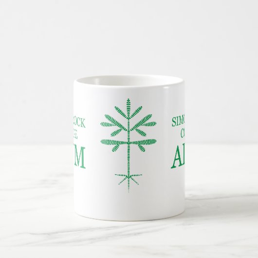 Taille standard "SRC Alum" Mug avec Sapling vert (Centre)