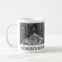 Taille standard tasse avec Betty Hall sur le Roche