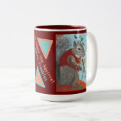 Tailler la tasse de café de l'écureuil (Devant droit)