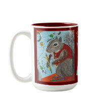 Tailler la tasse de café de l'écureuil