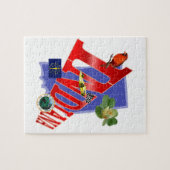 Tailles du puzzle de l'Indiana (2) (Horizontal)