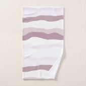Tailles rose ondulées (Serviette à main)