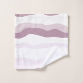 Tailles rose ondulées (Gant de toilette)