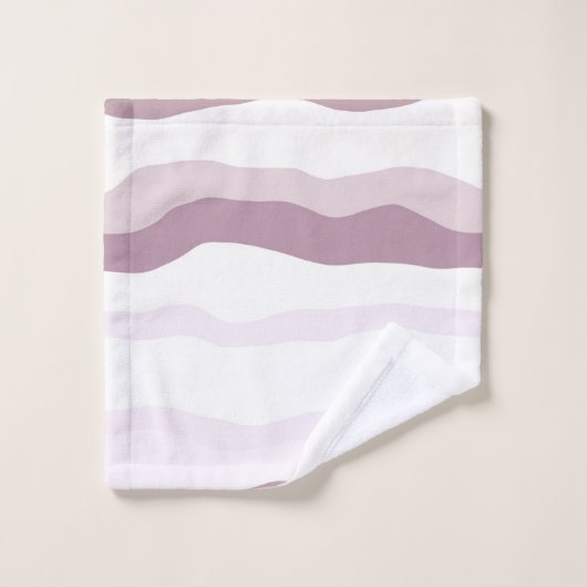 Tailles rose ondulées (Gant de toilette)