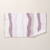 Tailles rose ondulées (Serviette à main)
