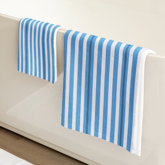 Tailles simples Bleu et Blancs