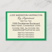 Tailor, Carte de visite Seamstress (Dos)