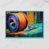 Tailor, Carte de visite Seamstress (Devant)