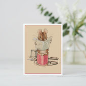 Tailor Mouse van Beatrix Potter Briefkaart (Staand voorkant)