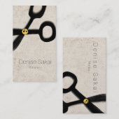 Tailor Scissors Visitekaartje (Voorkant / Achterkant)