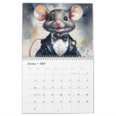 Tails et Tuxedos 2026 Calendrier Classy Créatures (Jan 2027)