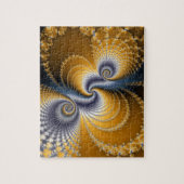 Tailspin - Fractale kunst Legpuzzel (Verticaal)