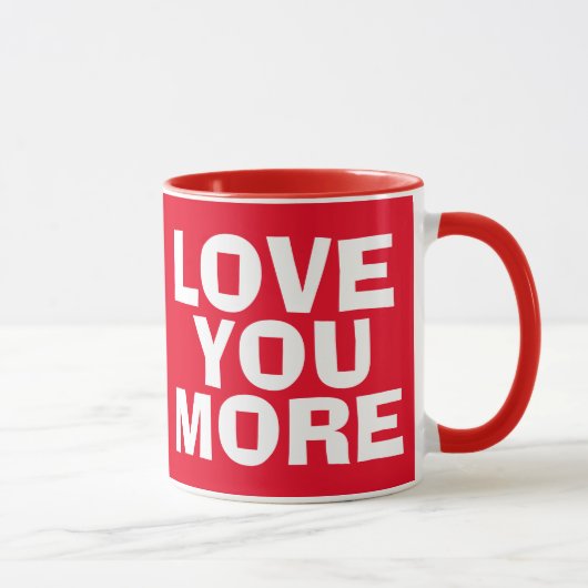 T'AIME DAVANTAGE, Café Mug (Droite)