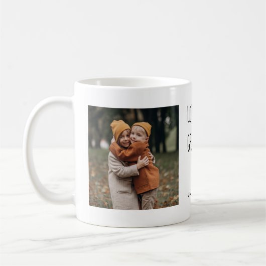 T'aimes Papy Photo Café Mug (Gauche)