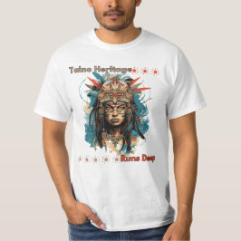 Taíno Heritage loopt diep T-shirt
