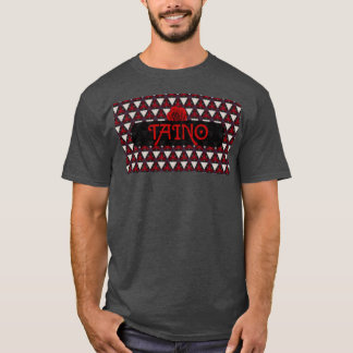 Taino Red Native American Diamond Pattern T-shirt