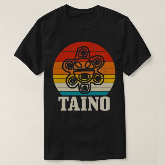 Taino Sun Puerto Rico Boricua Taina Borike T-shirt (Design voorkant)