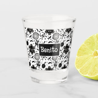 Taino symbolen Puerto Rico cultuur Shot Glas