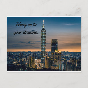 Taipei 101 briefkaart