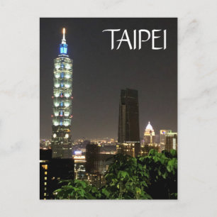 taipei 101 briefkaart
