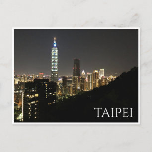 taipei 101 taiwan briefkaart